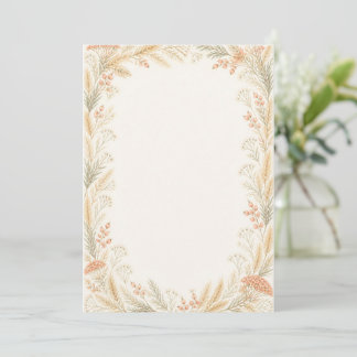 Invitación Watercolor Wildflower Bridal Shower Invitation | B