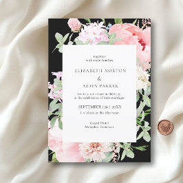 Invitación Watercolour Botanical Spring Wedding Collection