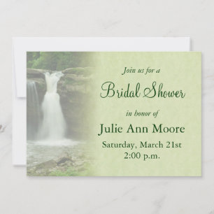 Invitación Waterfall Bridal Shower