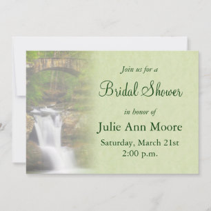 Invitación Waterfall Bridal Shower