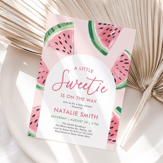 Invitación Watermelon Baby Shower (Subido por el creador)
