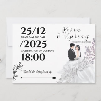Invitación We are getting Married