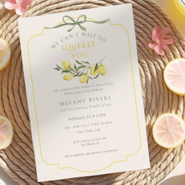 Invitación We can't wait to Squeeze You Neutral Baby Shower