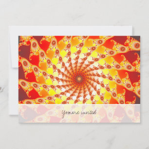 Invitación Web De Fuego