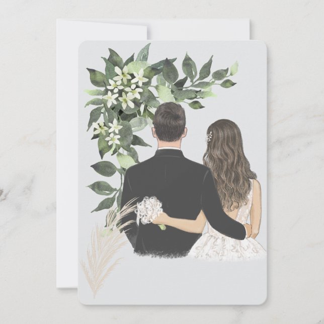 Invitación Wedding  (Anverso)