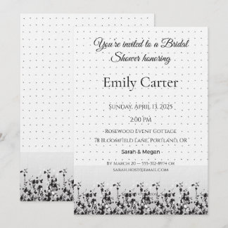 Invitación Wedding Bridal Shower | Elegant Invite Design