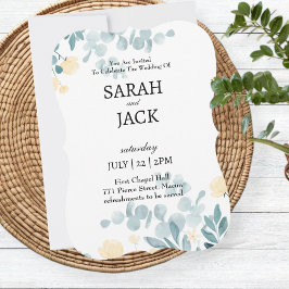 Invitación Wedding Card, Personalised Wedding Card