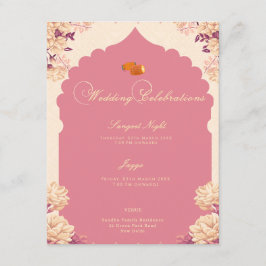 Invitación Wedding Celebrations | Sikh Sangeet & Jaggo