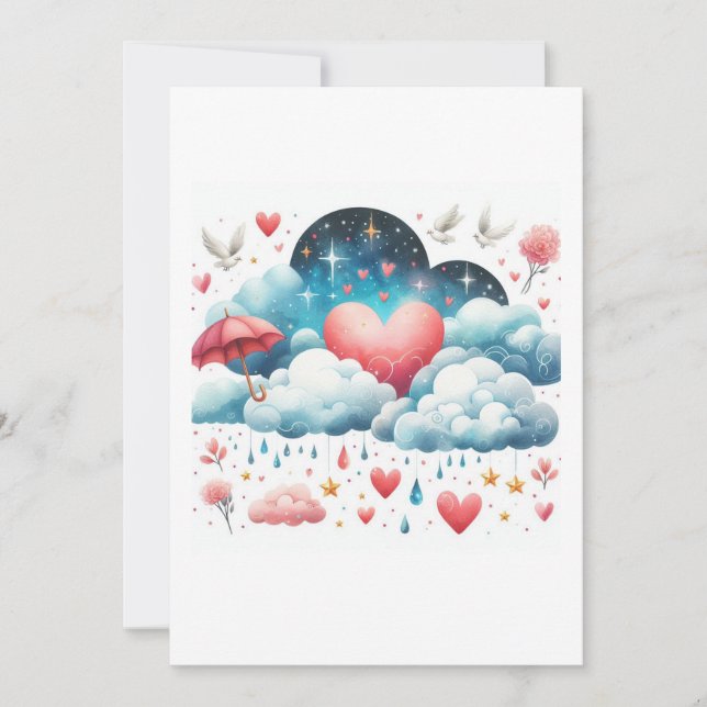 Invitación wedding illustration (Anverso)