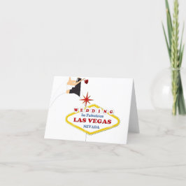 Invitación Wedding in Las Vegas Card