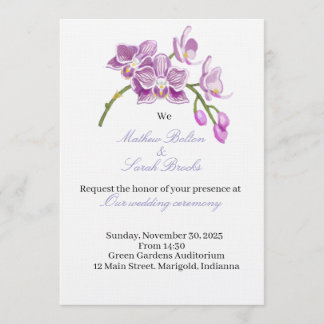 Invitación Wedding Invitation