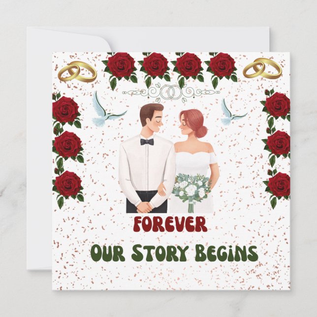 Invitación Wedding Invitation (Anverso)