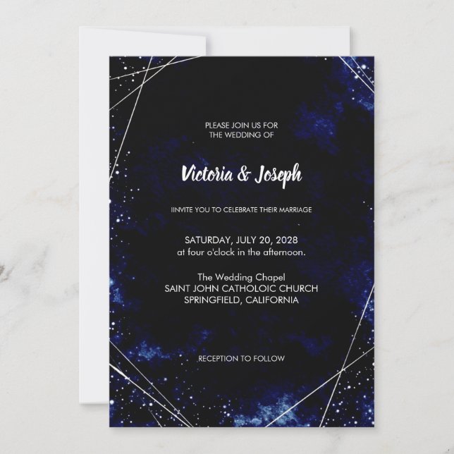 Invitación Wedding Invitation (Anverso)