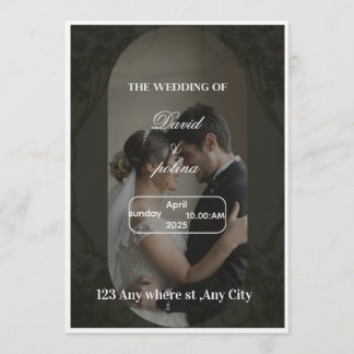 Invitación Wedding Invitation