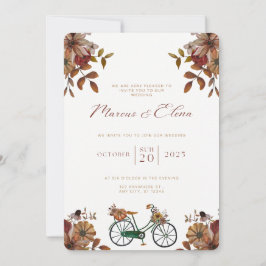 Invitación Wedding Invitation Beige Neutral Elegant Style