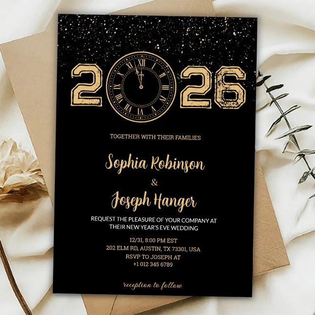 Invitación Wedding Invitation new year celebrations  (Subido por el creador)