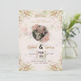 Invitación Wedding Invitation Simple Elegant Script Design