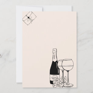 Invitación WEDDING INVITATION Suite   Dibujado a mano Ilustra