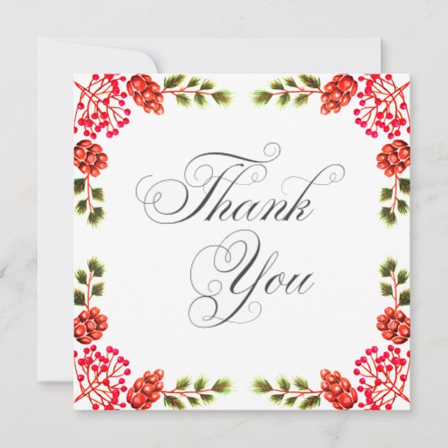 Invitación Wedding or Shower Thank you cards