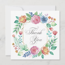 Invitación Wedding or Shower Thank you cards