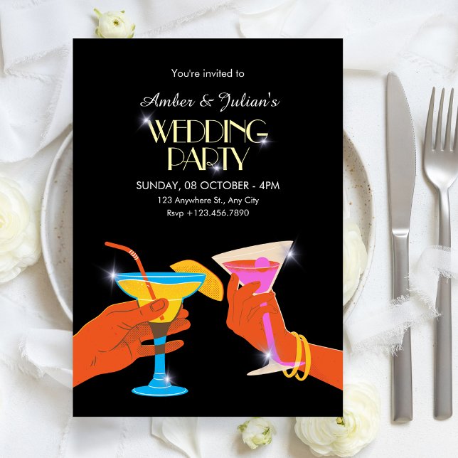 Invitación Wedding party (Subido por el creador)