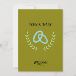 Invitación Wedding Tag  announcement 