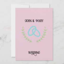 Invitación Wedding Tag  announcement 