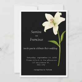 Invitación Weeding 