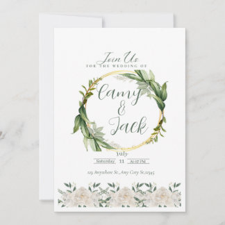 Invitación Weeding 