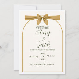 Invitación Weeding invitation