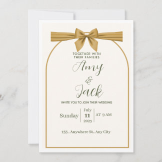 Invitación Weeding invitation