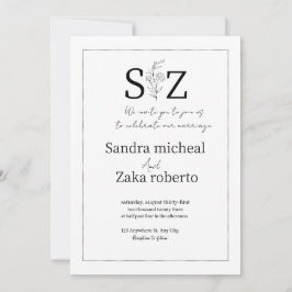 Invitación weeding invitation 