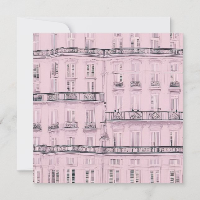 Invitación Weekend a Paris (Anverso)