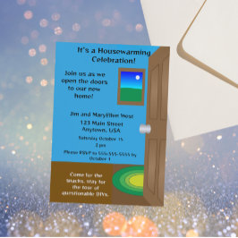 Invitación Welcome Home, Open Doors Housewarming