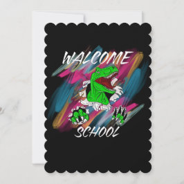 INVITACIÓN WELCOME SCHOOL WELCOME  BACK TO SCHOOL 