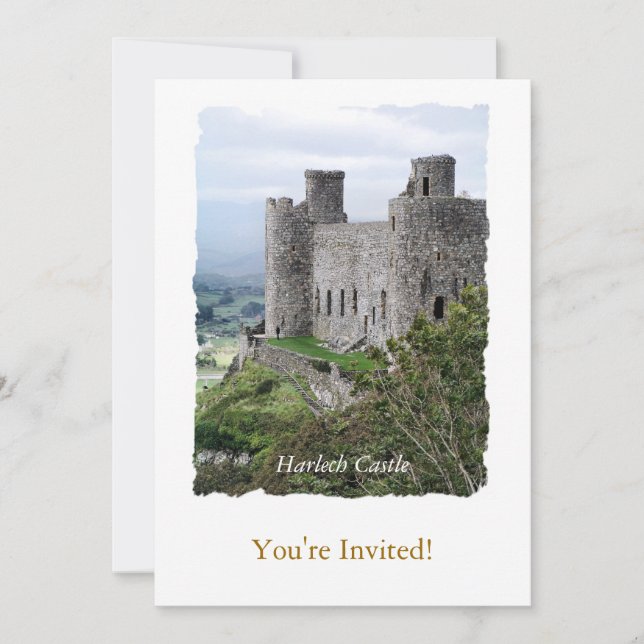 INVITACIÓN WELSH CASTLES (Anverso)