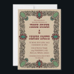 Invitación Western Invitation<br><div class="desc">Hand-drawn,  unique and beautiful for your western theme wedding.</div>