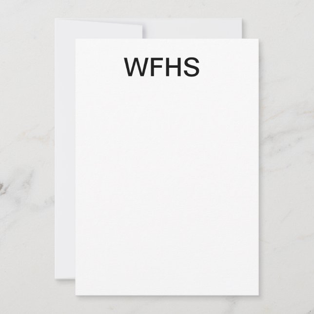 INVITACIÓN WFHS (Anverso)