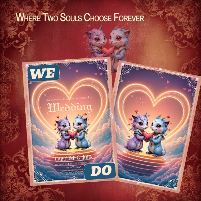 Invitación Where Two Souls Choose Forever  (Subido por el creador)