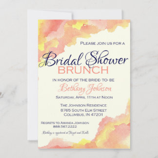 Invitación Whimsical Bridal Shower Brunch