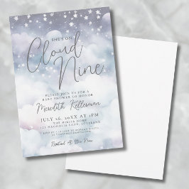 Invitación Whimsical en Nueve Baby Shower