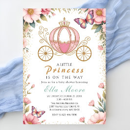 Invitación Whimsical Fairytale Princess Baby Shower