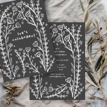 Whimsical Floral Vines Cuidados Personalizado Fies