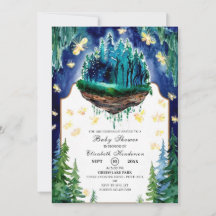 Whimsical Forest Woodland Baby Shower
