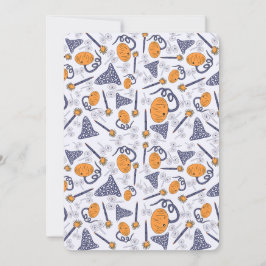Invitación Whimsical Halloween Greeting Card – Magical Doodle