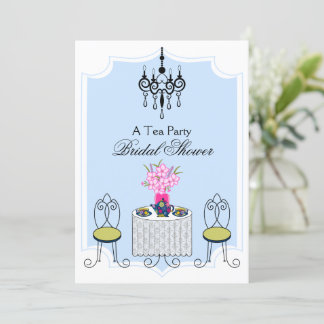 Invitación Whimsical Tea Fiesta