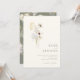 Invitación Whimsical Wildflower Bouquet | Ivory All In One (Anverso/Reverso In Situ)