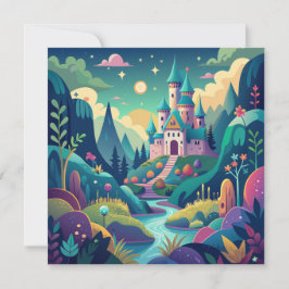 Invitación Whimsical Wonderland