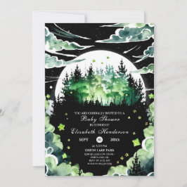 Invitación Whimsical Woodland Baby Shower