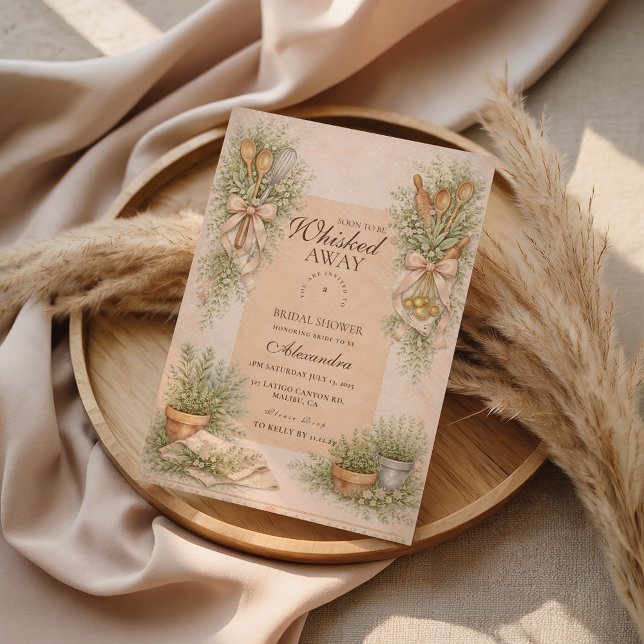 Invitación Whisked Away Baking Bridal Shower (Subido por el creador)